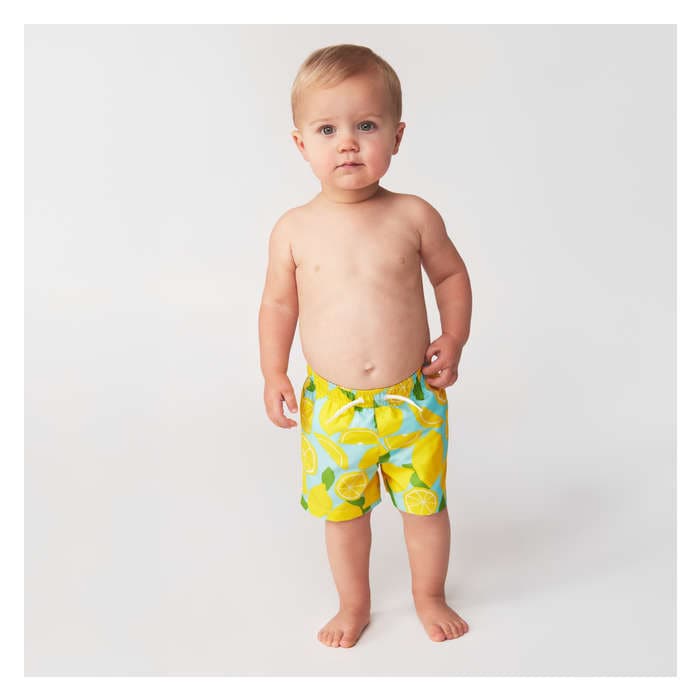 Baby Boys' Printed Swim Trunk